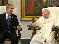 Bush e Papa