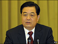 Hu Jintao, presidente da China (arquivo)