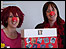 Filey School receptionists on Red Nose Day
