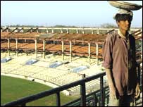 फ़िरोज़शाह कोटला मैदान सुरक्षा घेरे में ले लिया गया है