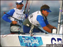 奥运帆船男子龙骨艇星级奖牌轮比赛冠军