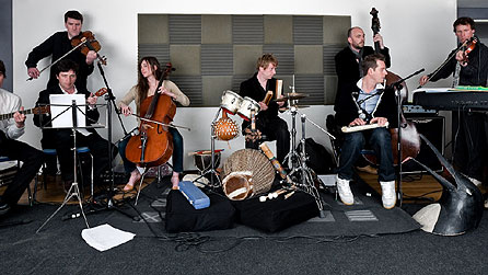 Penguin Cafe Orchestra. Photo credit: Emile Holba