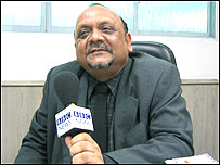 गाँधी सोसायटी के निदेशक एपी सिंह