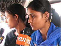 सरबजीत सिंह की दो बेटियाँ 