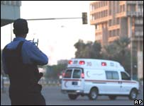 Ambulância em Bagdá