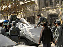 काबुल में गोलीबारी