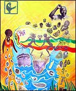 Gloria's brochure cover.