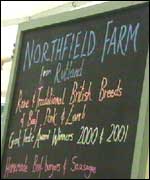 Jan's market stall sign