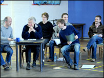 The crew rehearse For King and Country