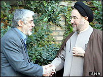 میرحسین موسوی و محمد خاتمی