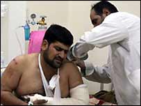 حملے میں زخمی ہونے والا عراقی