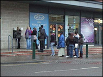 University cash machine