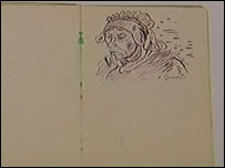 Caderno de desenhos atribuído a Van Gogh