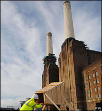 Usina de energia de Battersea, em Londres
