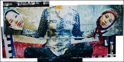 دوگانگی، کار شادی يوسفيان برای کتاب وبلاگ ايرانی (حقوق محفوظ)