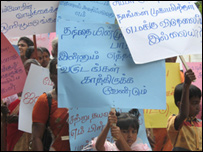 Human Rights protest