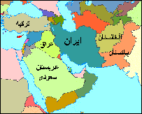 نقشه خاورمیانه