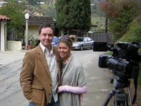 Jason and Jane in the Hollywood hills