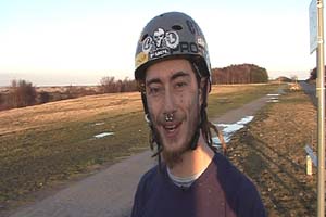 Martin Bullock was born in the year of the miners' strike, and now works on a former pit slag heap.   
