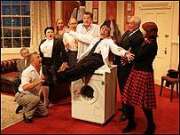 The cast of Cash on Delivery