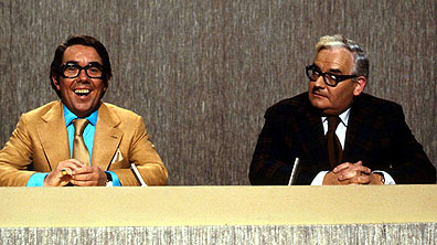 Ronnie Corbett and Ronnie Barker