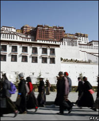 Thủ phủ Lhasa của Tây Tạng