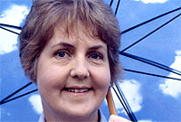 Angharad Tomos (Llun: Martin Roberts)