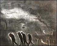 Dark Industrial Scene by Theodore Major