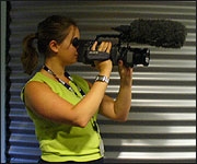 Charli shows off her camera skills