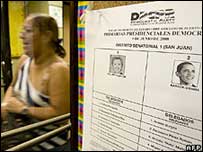 Eleitor em Porto Rico