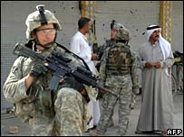 Irak'da Amerikan askeri 