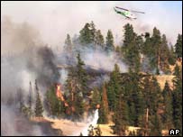 Incêndio no Canadá