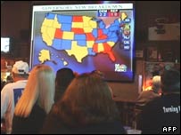 نقشه آمريکا و موقعيت دو حزب در انتخابات فرمانداران