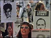 Manifestante chilena