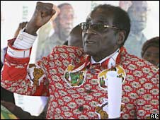 Tổng thống Robert Mugabe của Zimbabwe