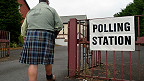 苏格兰公投票站