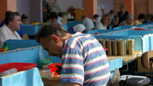 Цех на фабрике в Русинове