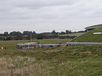 distribution centre within landscape