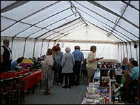 Stalls at a BCNS rally