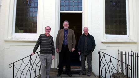 Geraint Tudur, Rhys Mwyn a Bob Morris 