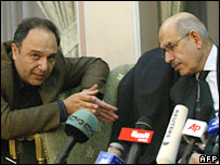 Mohammad Saeedi e Mohamed el-Baradei