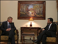 دبيرکل ناتو در ديدار با يونس قانونی رييس مجلس نمايندگان افغانستان