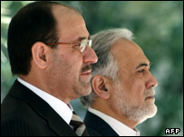 نوری مالکی، پرویز داودی در ایران