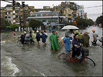 Phố ngập nước