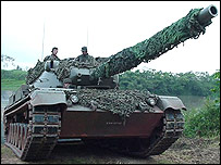 Blindado do Exército brasileiro - Foto: Exército Brasileiro