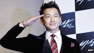 Ca sĩ nhạc pop Nam Hàn, Rain