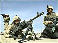 Soldados americanos no Iraque