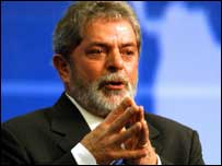 O presidente Luiz Inácio Lula da Silva