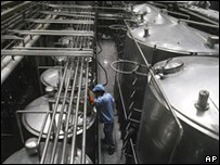 Nhà máy sữa ở Thành Đô