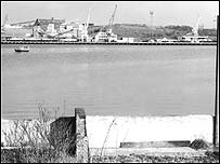 View from a Wherstead Road garden 